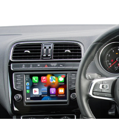 Boîtier Carplay Android Auto VW Golf 7 Polo MIB - vue de profil - Becquet Voiture