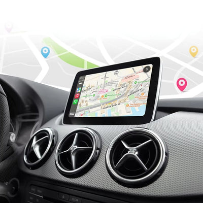 Boitier Carplay Android Mercedes NTG 4.0 4.5 4.7 5.0 - vue arrière - Becquet Voiture