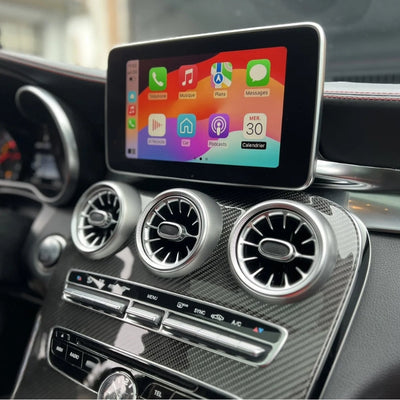Boitier Carplay Android Mercedes NTG 4.0 4.5 4.7 5.0 - vue de profil - Becquet Voiture