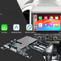 Boitier Carplay Android Porsche PCM 3.0 3.1 4.0 - vue de trois-quarts - Becquet Voiture