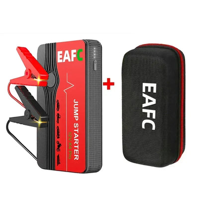 Booster de Batterie Démarreur de Secours 600A 12V avec Lampe LED - vue de dessus - Becquet Voiture