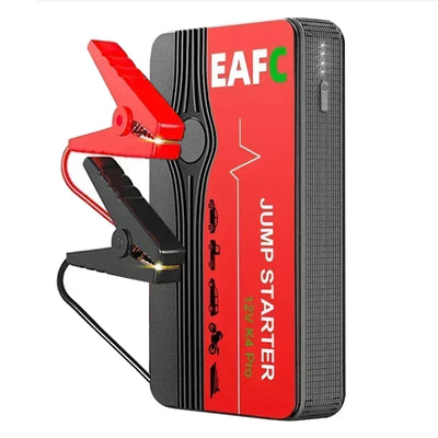 Booster de Batterie Démarreur de Secours 600A 12V avec Lampe LED - vue rapprochée - Becquet Voiture