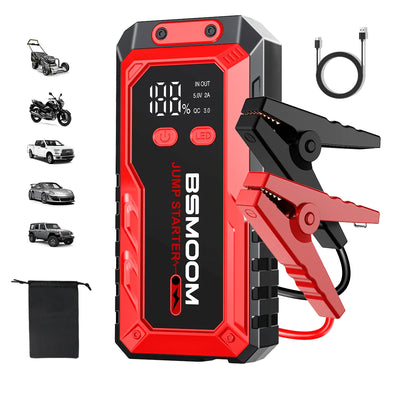 Booster de Batterie Démarreur de Secours 7000A 12V - vue de face - Becquet Voiture