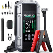 Booster de Batterie Voiture 12V 26800mAh avec Compresseur d'Air