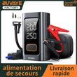 Booster de Démarrage Voiture Portable 10000 mAh avec Compresseur