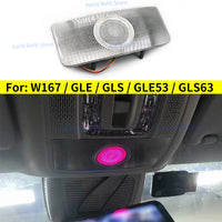 Bouches d'Aération Lumière d'Ambiance Mercedes GLE GLS - vue de profil 2 - Becquet Voiture