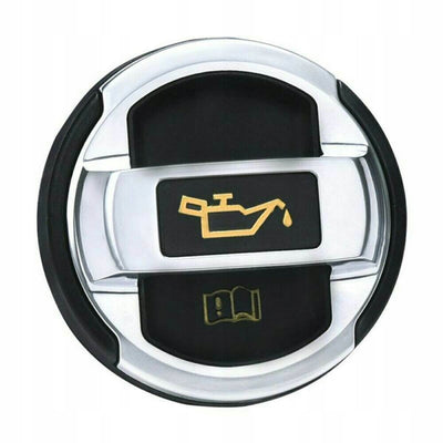 Bouchon Alu Huile Eau Type Audi R8 VW Golf - vue arrière - Becquet Voiture
