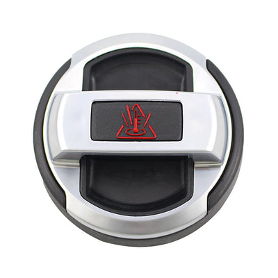 Bouchon Alu Huile Eau Type Audi R8 VW Golf - vue de profil - Becquet Voiture