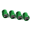 Bouchon Valve Audi métal vert