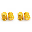 Bouchon Valve Ford Aluminium Jaune