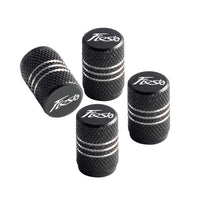 Bouchon Valve Ford Fiesta Aluminium noir - vue arrière - Becquet Voiture