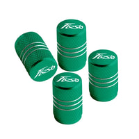 Bouchon Valve Ford Fiesta Aluminium Vert - vue de profil - Becquet Voiture