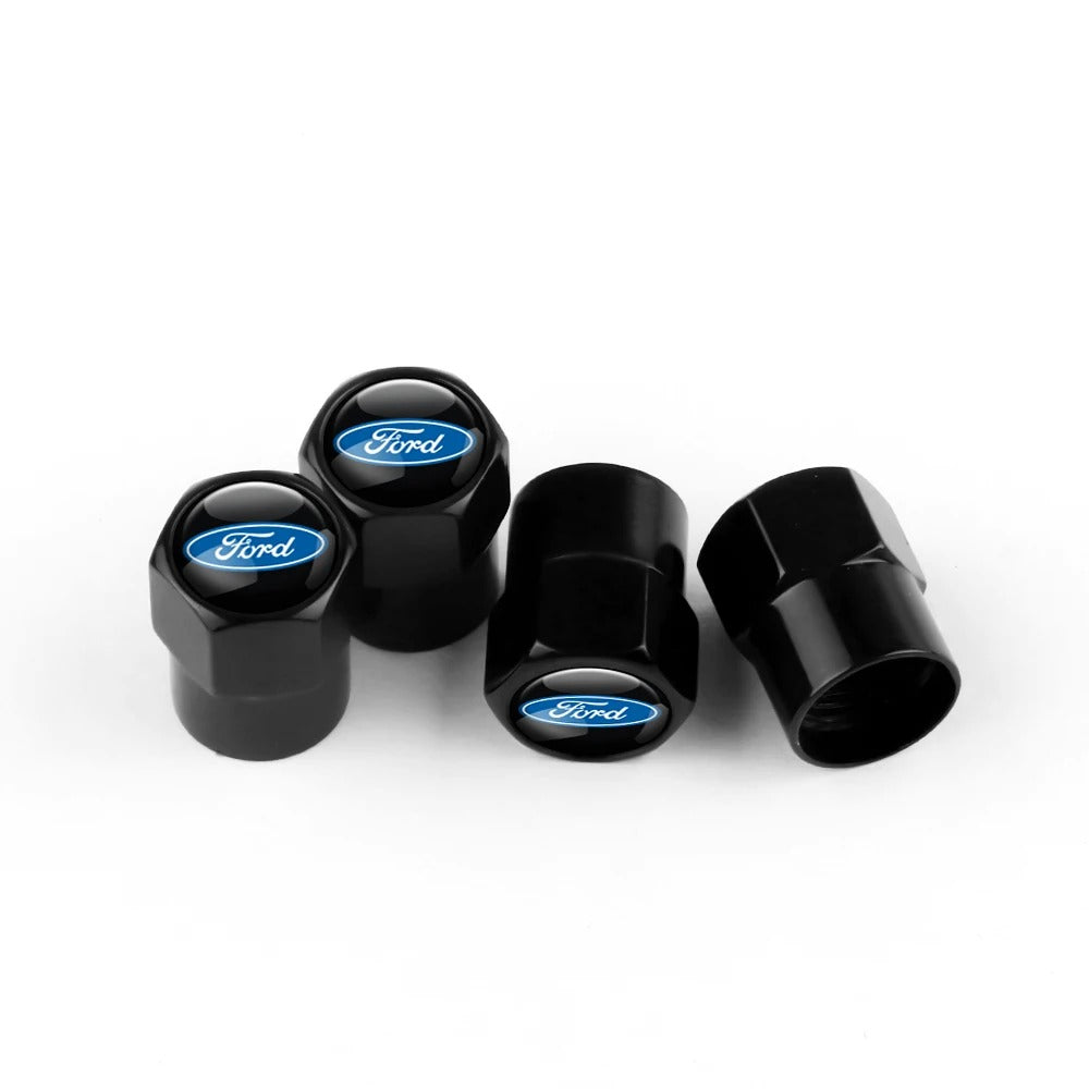 Bouchon Valve Ford Origine Noir - vue de face - Becquet Voiture