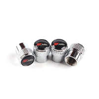 Ford ST Line Silver Valve Cap - front view - Becquet Voiture
