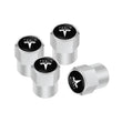 Bouchon Valve Tesla Métal Argent
