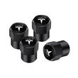 Bouchon Valve Tesla Métal Noir