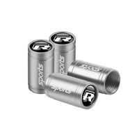 Bouchon Valve Volkswagen Aluminium argent - vue de face 2 - Becquet Voiture