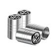 Bouchon Valve Volkswagen Aluminium argent