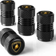 Bouchons de Valve Métal Lamborghini Urus Gallardo Aventador (4 Pièces)