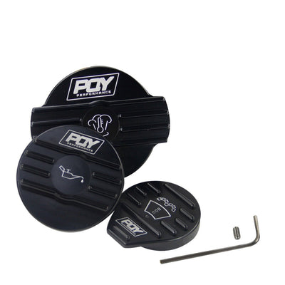 Bouchons Moteur Noirs VW Golf 6 GTI R Scirocco - détail du montage - Becquet Voiture
