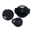 Bouchons Moteur Noirs VW Golf 6 GTI R Scirocco