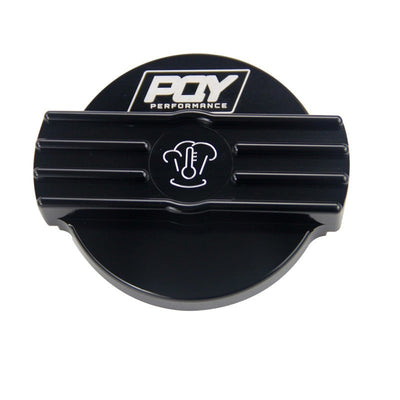 Bouchons Moteur Noirs VW Golf 6 GTI R Scirocco - vue de trois-quarts - Becquet Voiture