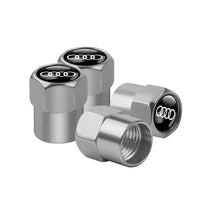 Bouchons Valve Audi RS S-line Aluminium - packshot studio - Becquet Voiture
