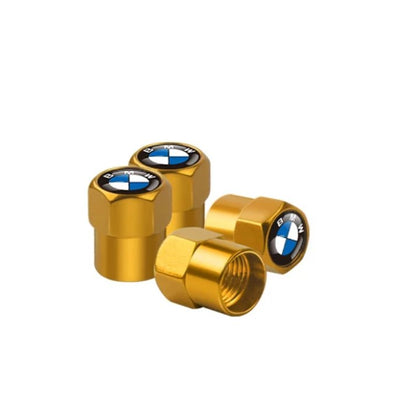 Bouchons Valve BMW M Aluminium 45mm Lot 4 - détail du montage - Becquet Voiture