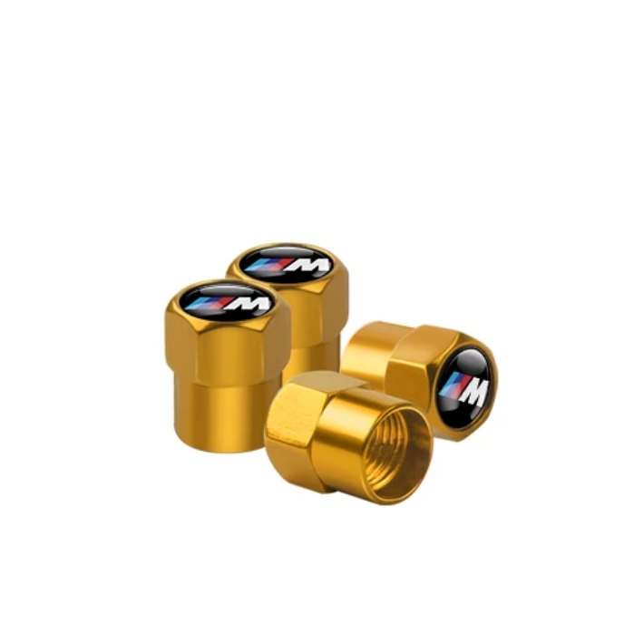Bouchons Valve BMW M Aluminium 45mm Lot 4 - en situation - Becquet Voiture