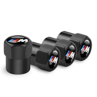 Bouchons Valve BMW M Aluminium 45mm Lot 4 - vue de face - Becquet Voiture