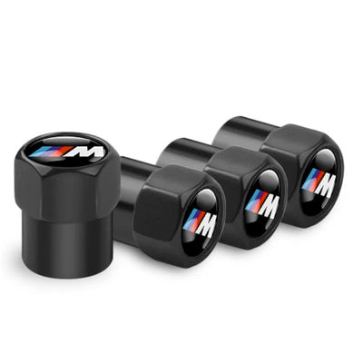 Bouchons Valve BMW M Aluminium 45mm Lot 4 - vue de face - Becquet Voiture