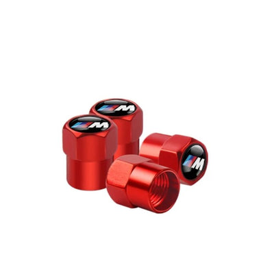 Bouchons Valve BMW M Aluminium 45mm Lot 4 - vue de profil 2 - Becquet Voiture