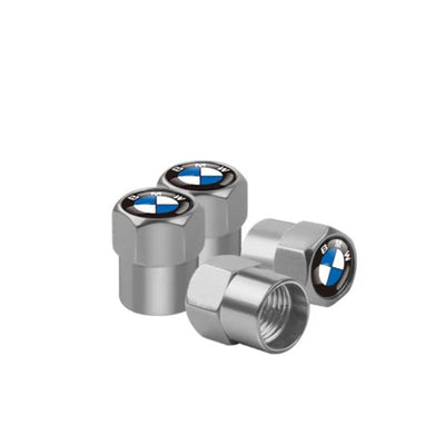 Bouchons Valve BMW M Aluminium 45mm Lot 4 - vue de trois-quarts - Becquet Voiture