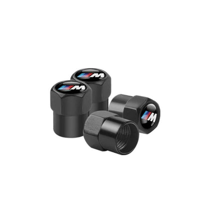 Bouchons Valve BMW M Aluminium 45mm Lot 4 - vue rapprochée - Becquet Voiture