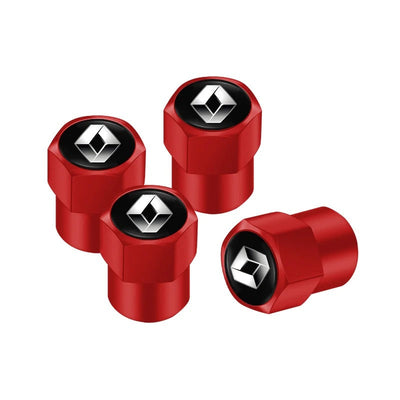 Bouchons Valve Renault Sport RS Aluminium Lot 4 - détail du montage 2 - Becquet Voiture