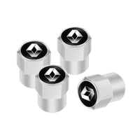 Bouchons Valve Renault Sport RS Aluminium Lot 4 - vue arrière 2 - Becquet Voiture