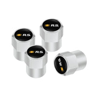 Bouchons Valve Renault Sport RS Aluminium Lot 4 - vue de trois-quarts 2 - Becquet Voiture