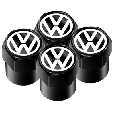 Bouchons Valve VW R GTI Aluminium - détail du montage - Becquet Voiture