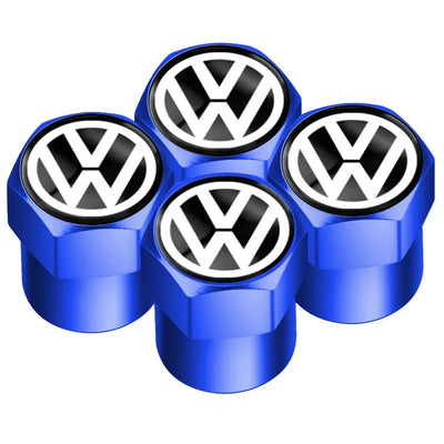 Bouchons Valve VW R GTI Aluminium - en situation - Becquet Voiture