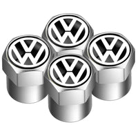 Bouchons Valve VW R GTI Aluminium - vue de dessus - Becquet Voiture