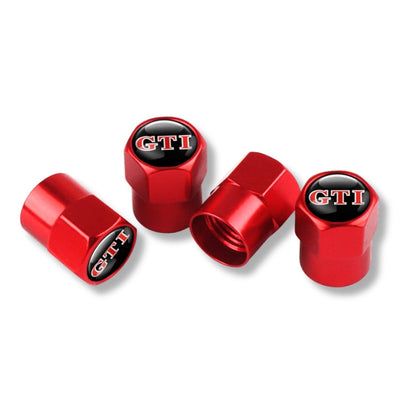 Bouchons Valve VW R GTI Aluminium - vue de profil 2 - Becquet Voiture