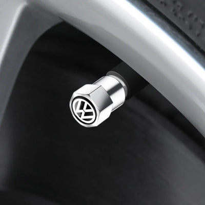 Bouchons Valve VW R GTI Aluminium - vue de profil - Becquet Voiture