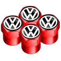 Bouchons Valve VW R GTI Aluminium - vue rapprochée - Becquet Voiture
