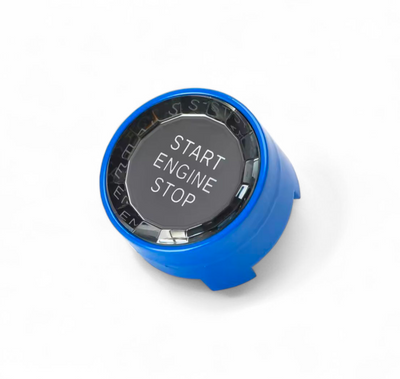 Bouton Démarrage Start/Stop Cristal BMW Série 4 F32 - détail du montage - Becquet Voiture