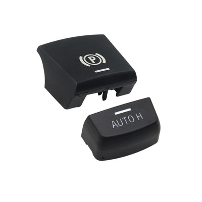 Bouton frein parking Auto Hold BMW Série 5 F10 F11 2010-2017 - vue de dessus - Becquet Voiture