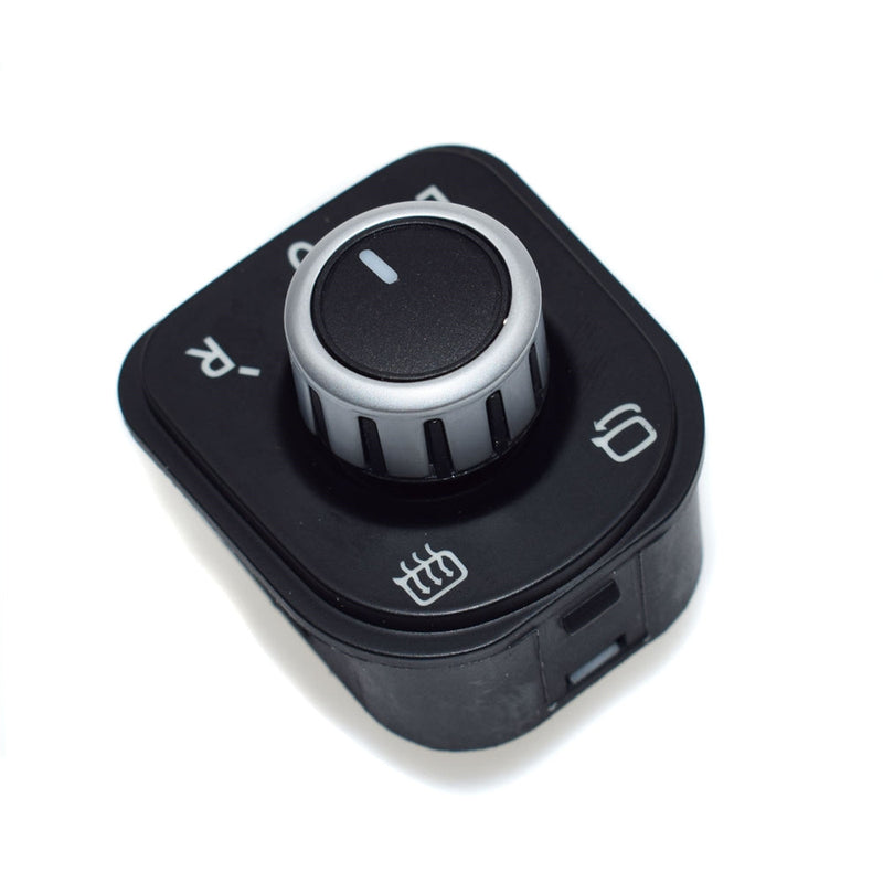Bouton molette réglage rétroviseurs électrique VW Golf 5 2003-2008 - détail du montage - Becquet Voiture