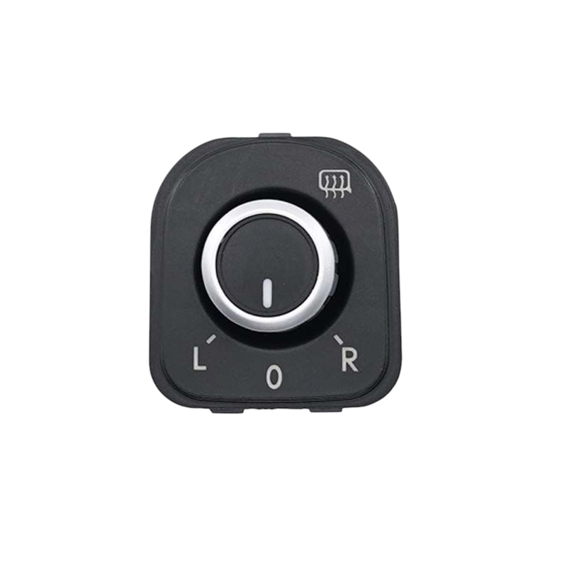 Bouton molette réglage rétroviseurs électrique VW Golf 5 2003-2008 - vue de face - Becquet Voiture