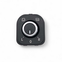 Bouton molette réglage rétroviseurs électrique VW Golf 6 2008-2014 - vue de profil - Becquet Voiture