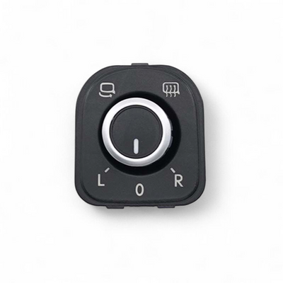 Bouton Molette Réglage Rétroviseurs VW Golf 6 2008-2014 - vue de profil - Becquet Voiture