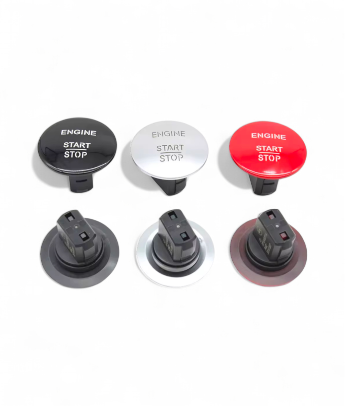 Bouton Start Stop Mercedes GLC W253 2015-2021 - vue de dessus 2 - Becquet Voiture